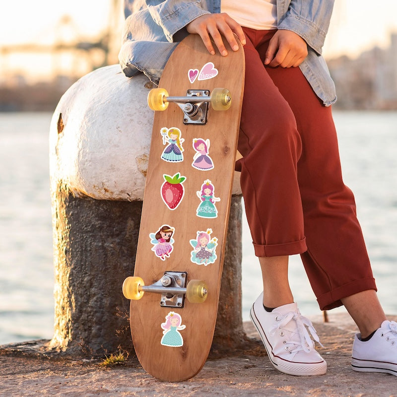 100PCS DIY Waterproof Stickers - Fairytales
