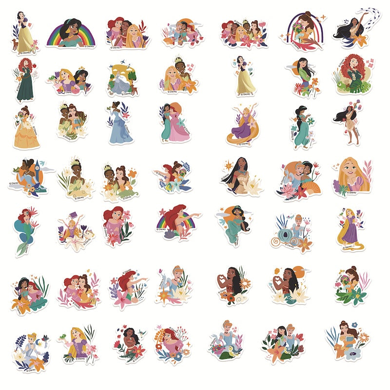 50PCS DIY Waterproof Stickers