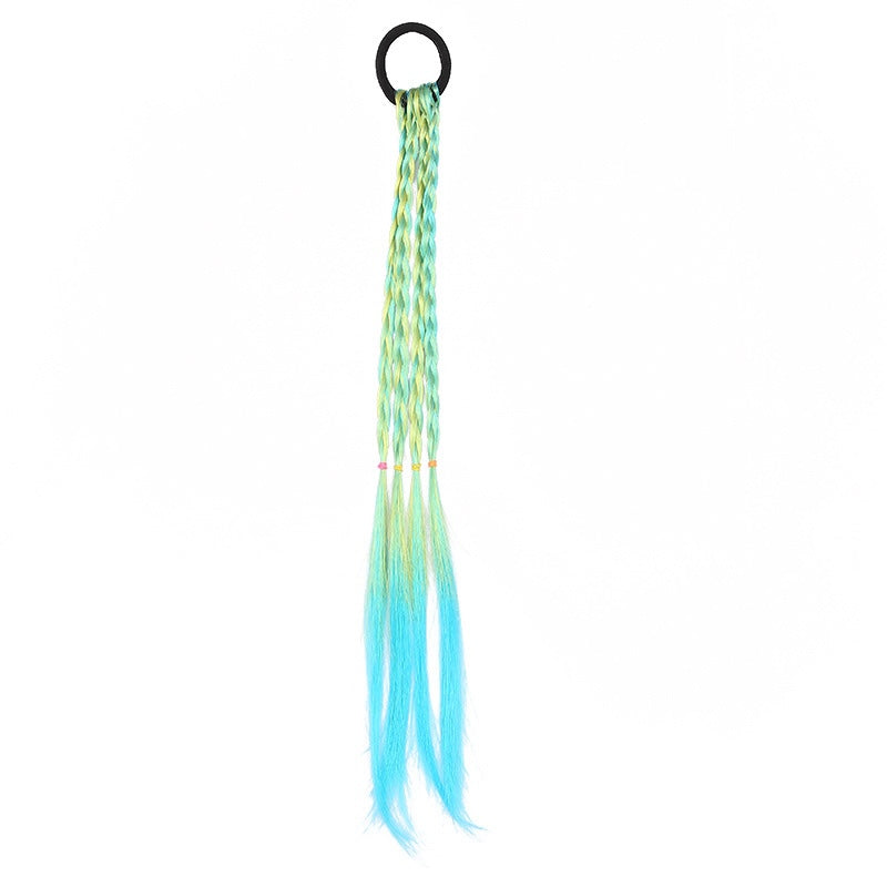 Cute Colorful Twist Braid Hair Tie for Girls