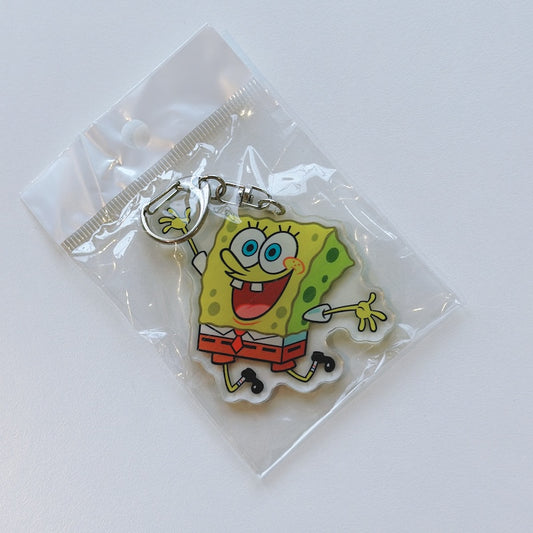 Cartoon Acrylic Keychain Charm