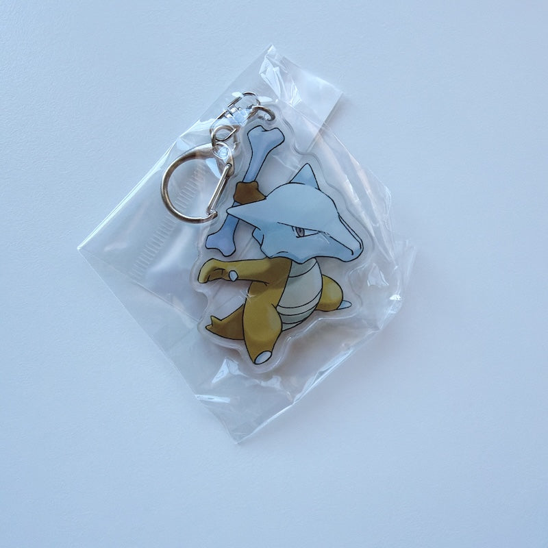 Cartoon Acrylic Keychain Charm