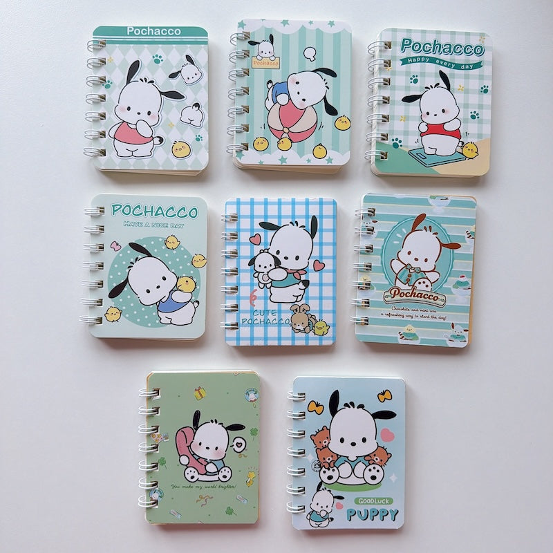 Cute Cartoon Spiral Mini Notebook
