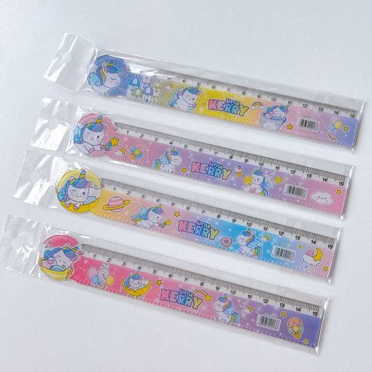 Cute Cartoon 15cm Ruler with Wavy Line