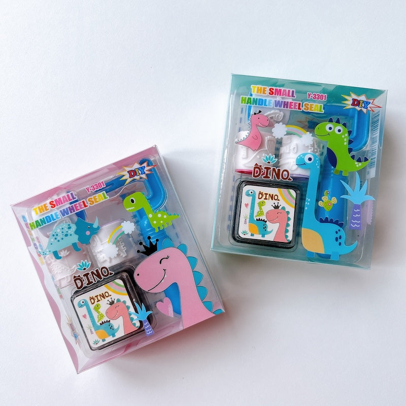 Cute Cartoon Roller Stamp Gift Set