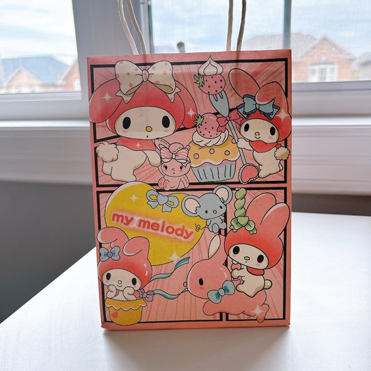 Cartoon Paper Gift Bag with Handle