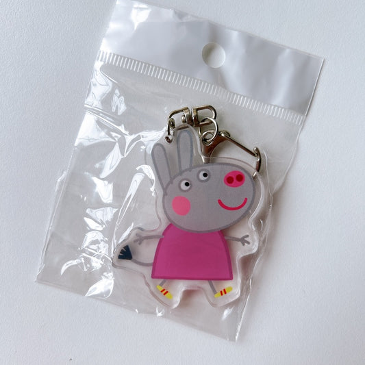 Cartoon Acrylic Keychain Charm