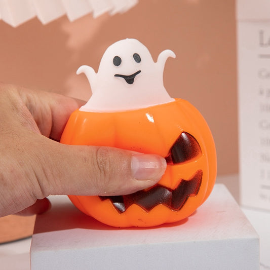 Halloween Peekaboo Pumpkin Squishy Toy