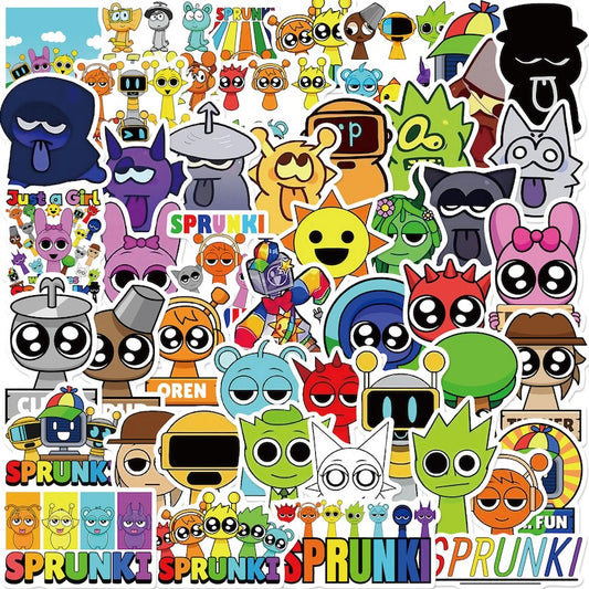 50PCS DIY Waterproof Stickers