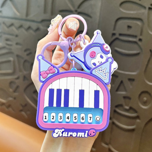 Kuromi Musical Keychain