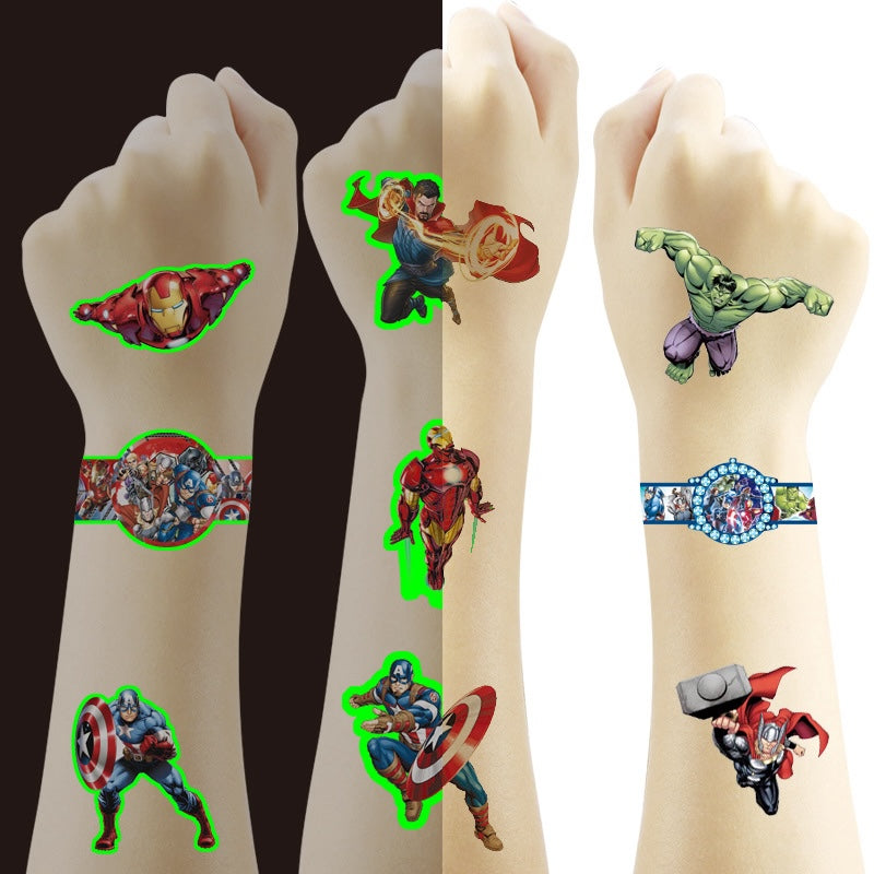 Kids Temporary Tattoos 4 Sheets Gift Set