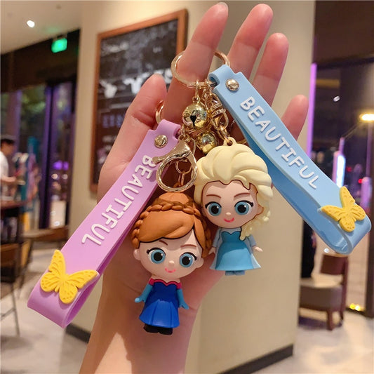 Cartoon Soft Silicone Keychain