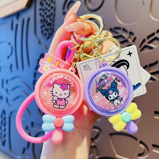 Sanrio Shaking Scented Bead Cartoon Keychain