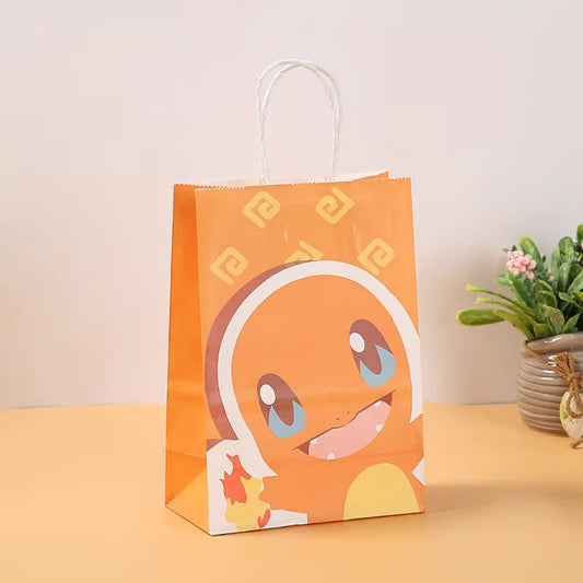 Cartoon Paper Gift Bag with Handle
