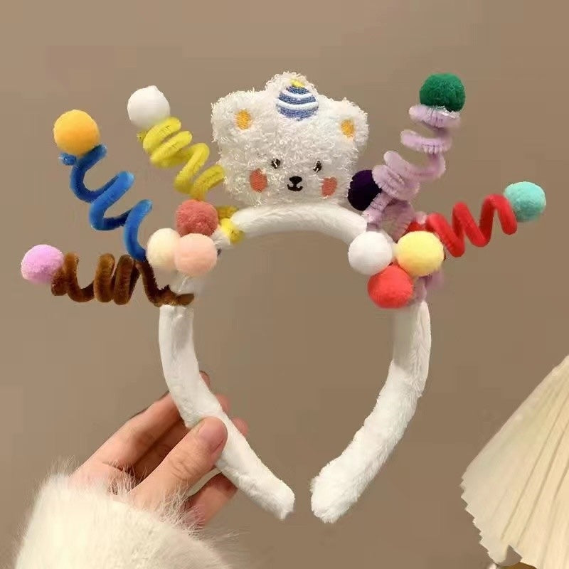 Fun & Whimsical Twist Plush Headbands for Kids