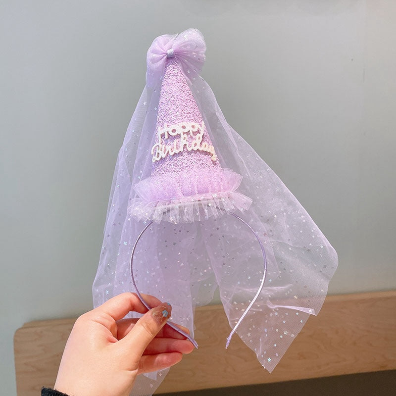 Fairy Tulle Birthday Headband – Sweet & Cute