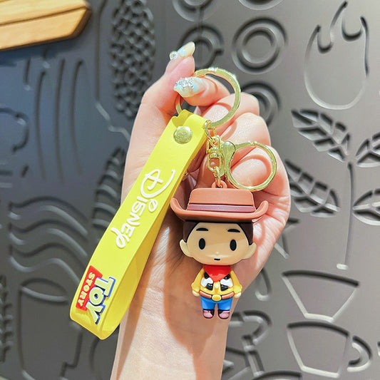 Cartoon Soft Silicone Keychain