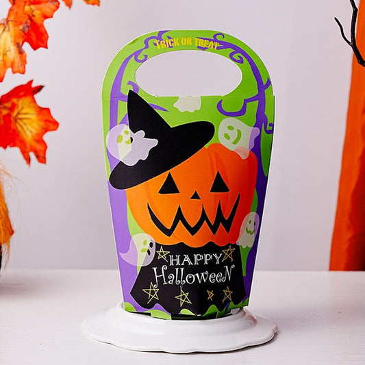 Halloween Pumpkin Cat Candy Gift Box - Pack of 12