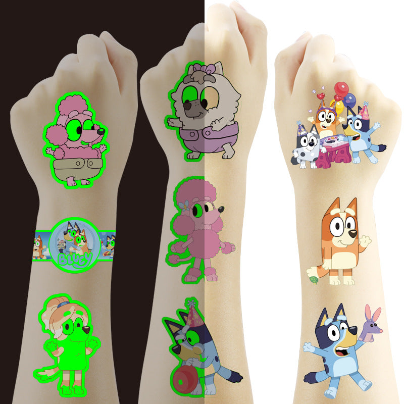 Kids Temporary Tattoos 4 Sheets Gift Set
