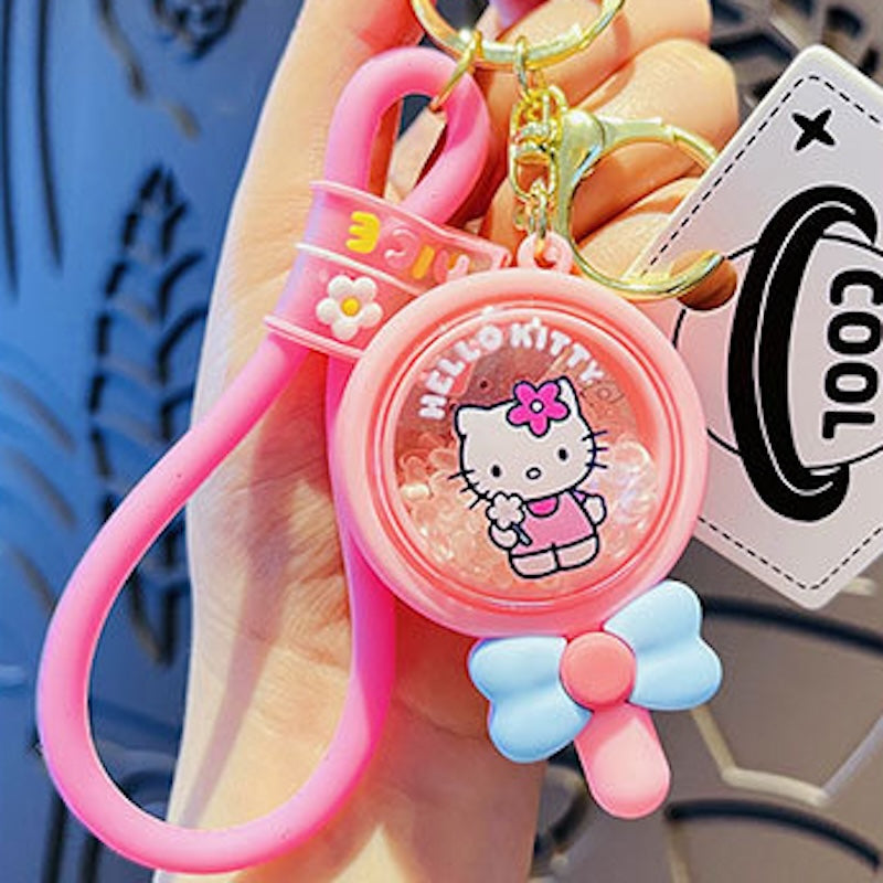 Sanrio Shaking Scented Bead Cartoon Keychain