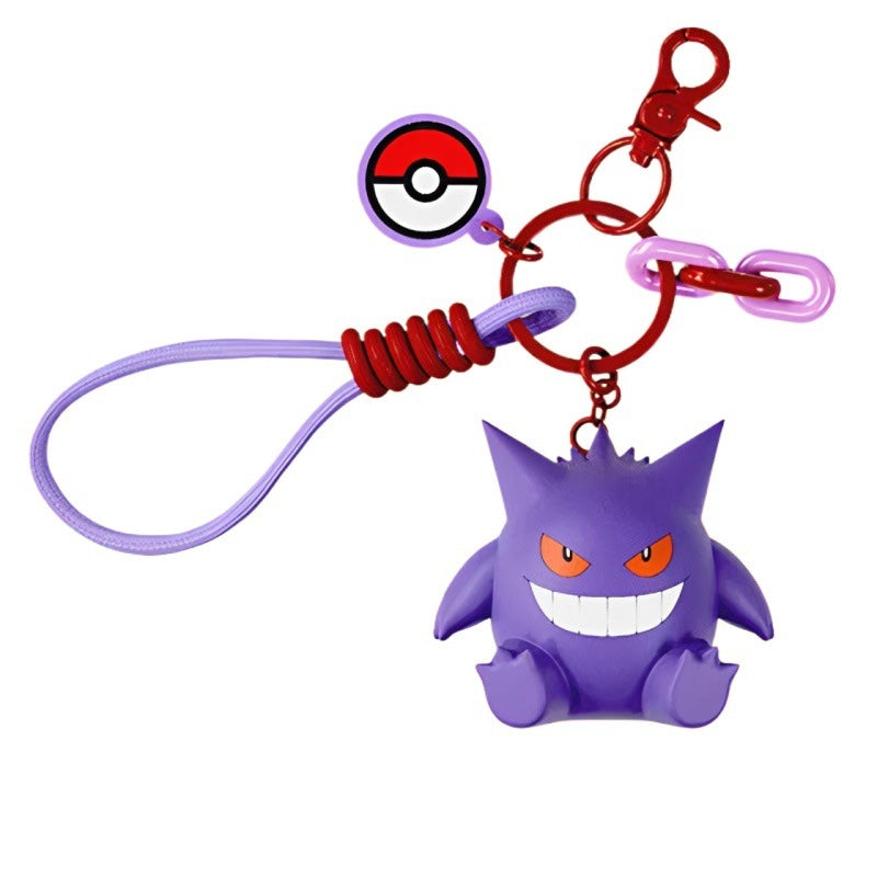 Pokémon Premium Keychain Charm – Poké Ball Style with Color Strap