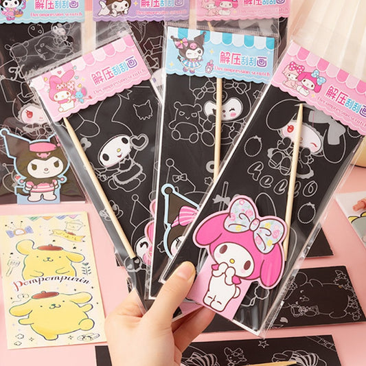 Scratch Art Note Set