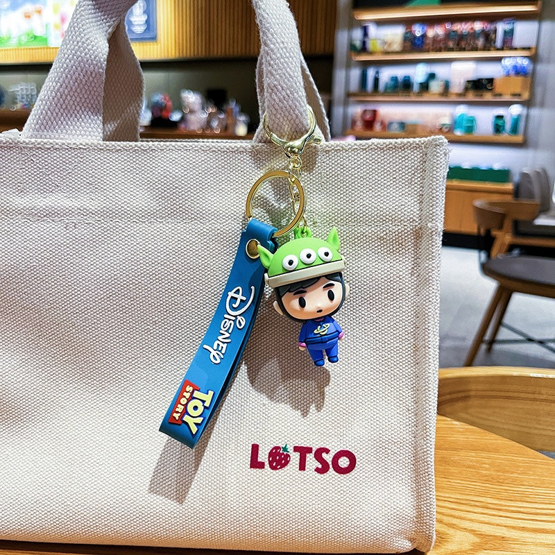 Cartoon Soft Silicone Keychain