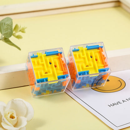 3D Cube Maze Bead Puzzle