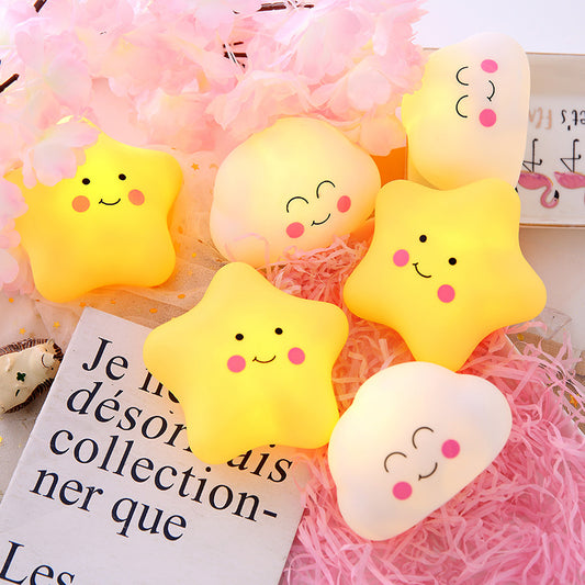 Kids Star & Cloud Mini Night Light