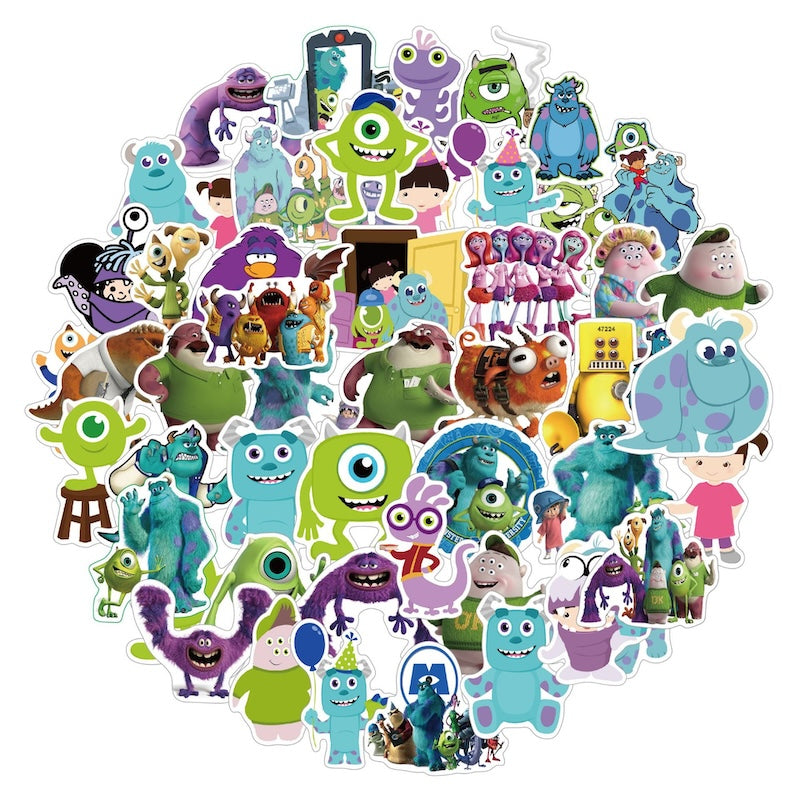 50PCS DIY Waterproof Stickers