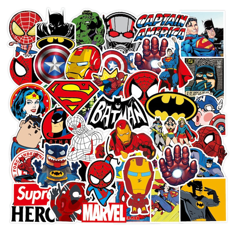 50PCS DIY Waterproof Stickers