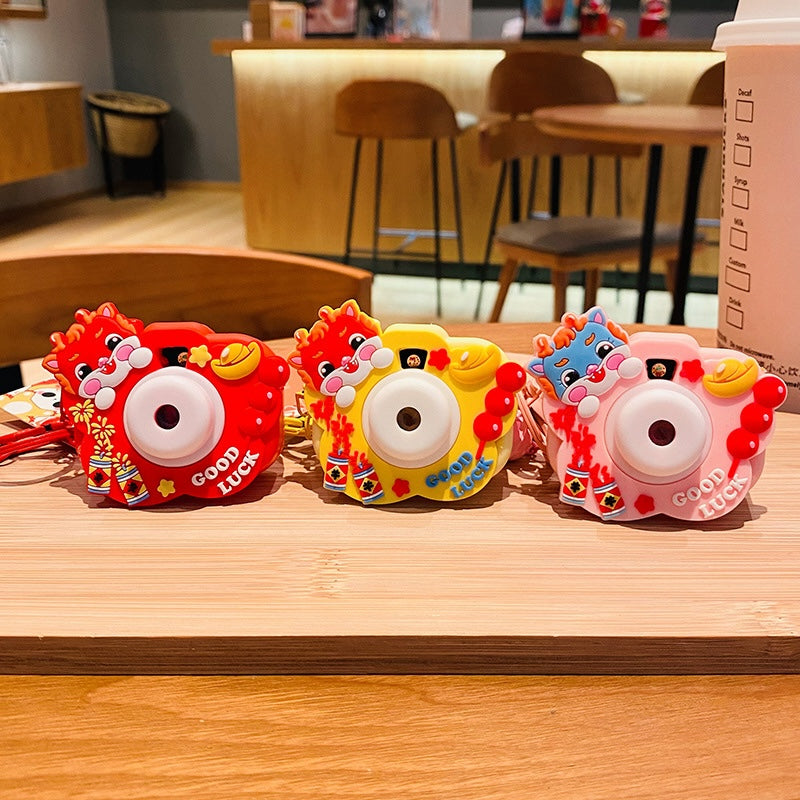 Chinese Dragon Projector Camera Keychain