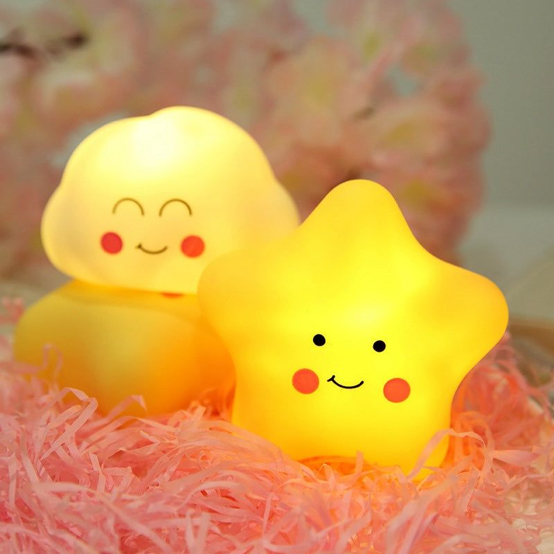 Kids Star & Cloud Mini Night Light