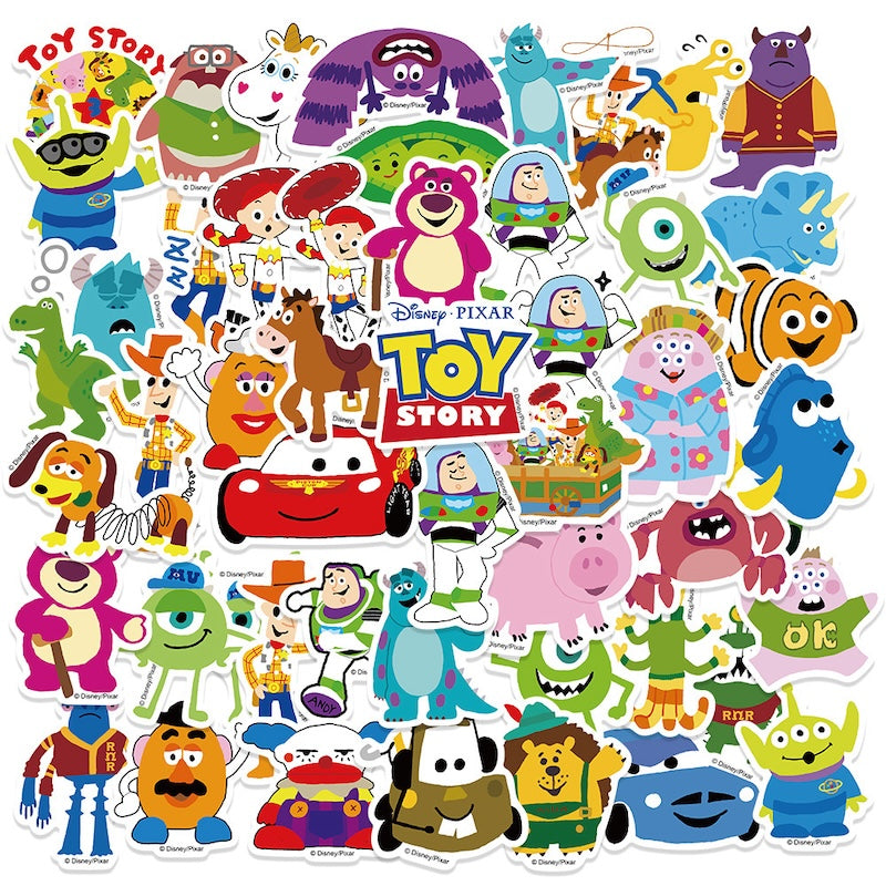 50PCS DIY Waterproof Premium Stickers