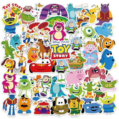 50PCS DIY Waterproof Premium Stickers
