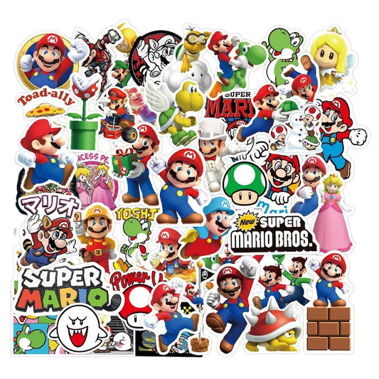 50PCS DIY Waterproof Stickers