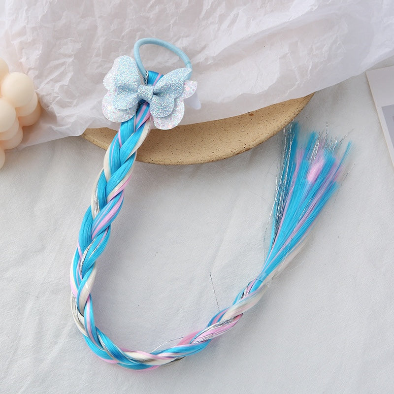 Colorful Braided Hair Extension for Girls