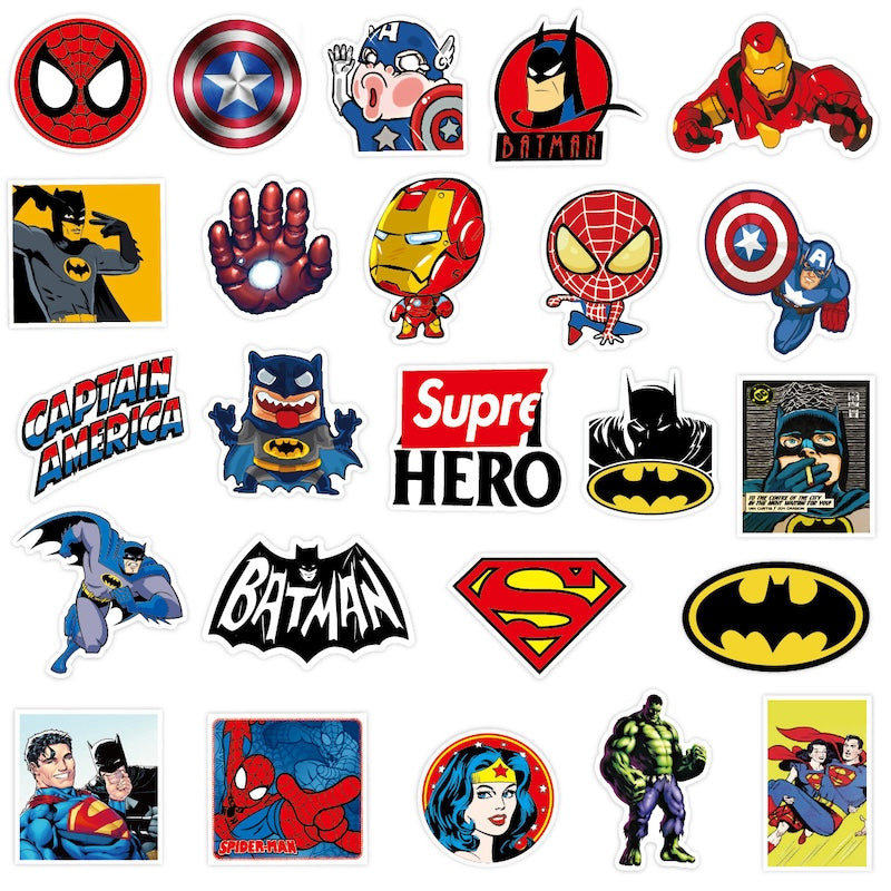 50PCS DIY Waterproof Stickers