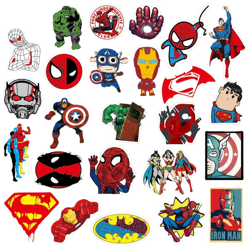 50PCS DIY Waterproof Stickers