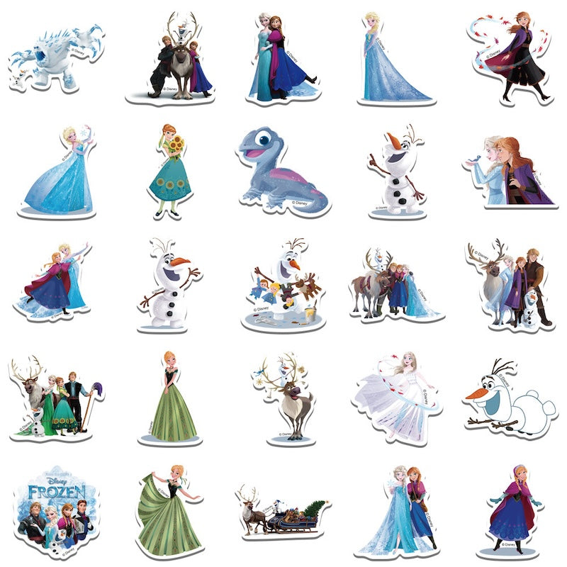 50PCS DIY Waterproof Premium Stickers