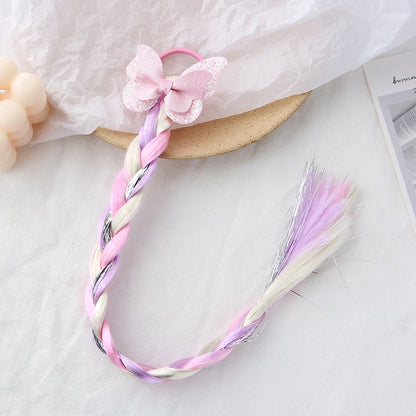 Colorful Braided Hair Extension for Girls