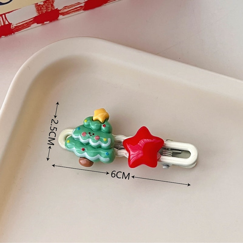 Christmas Kids Hair Accessory Set – Cute & Festive Holiday Clips