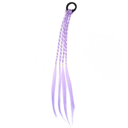 Cute Colorful Twist Braid Hair Tie for Girls