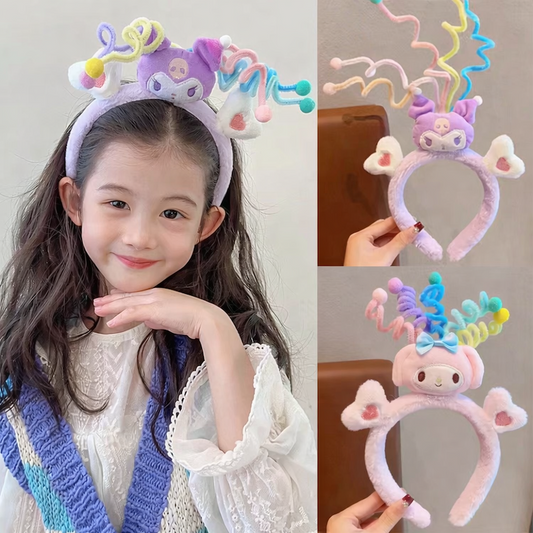 Fun & Whimsical Twist Plush Headbands for Kids