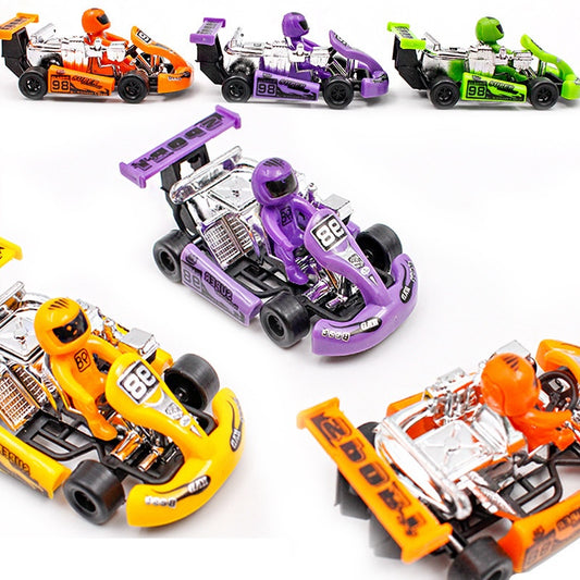 Pull-Back Mini Kart Toy Cars