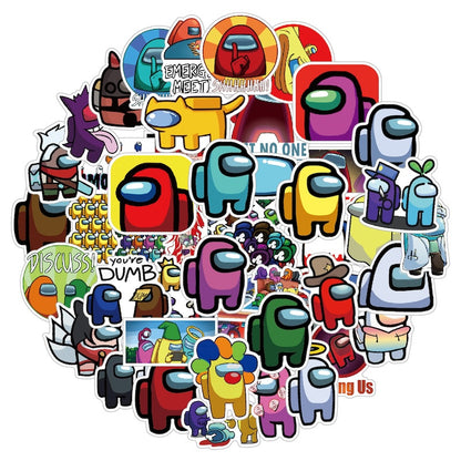 50PCS DIY Waterproof Stickers
