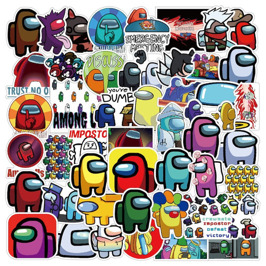 50PCS DIY Waterproof Stickers