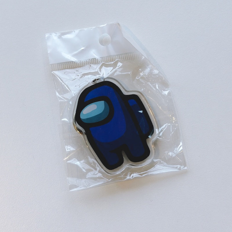 Cartoon Acrylic Keychain Charm