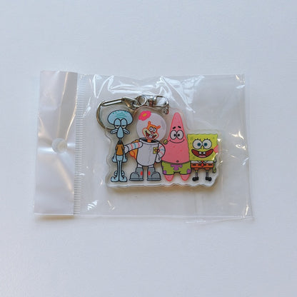 Cartoon Acrylic Keychain Charm