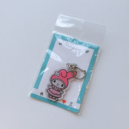 Cartoon Acrylic Keychain Charm