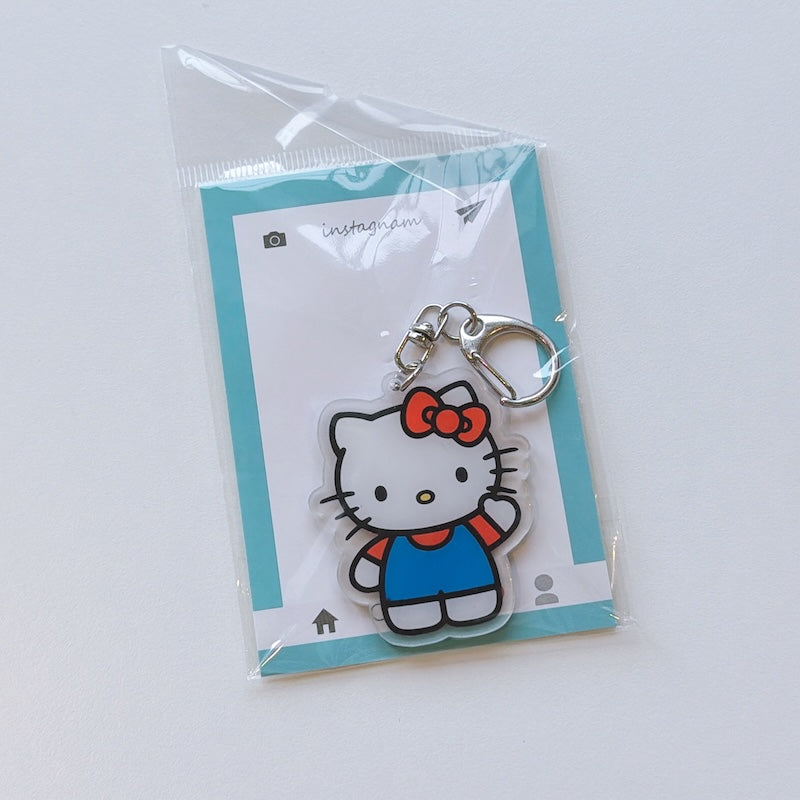 Cartoon Acrylic Keychain Charm